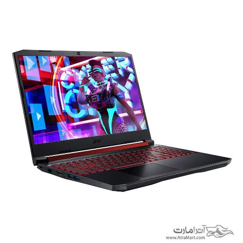 لپ تاپ ایسر مدل Nitro 7 AN515-54-74E1 گرافیک 6 گیگابایت Acer Nitro 7 AN515-54-74E1 Core i7 24GB 1TB SSD 6GB 1660TI Full HD Laptop