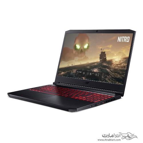 لپ تاپ ایسر مدل Nitro 7 AN715 گرافیک 6 گیگابایت Acer Nitro 7 AN715 Core i7 24GB 1TB SSD 6GB 1660TI Full HD Laptop