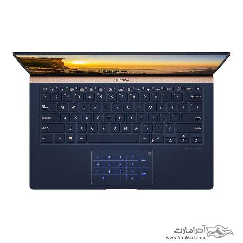 لپ تاپ ایسوس زنبوک مدل UX433FQ گرافیک 2 گیگابایت Asus ZenBook 14 UX433FQ Core i7 16GB 1TB SSD 2GB Full HD Laptop