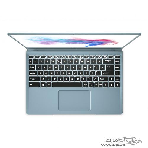 لپ تاپ ام اس آی مدل Modern 14 B10RBSW گرافیک 2 گیگابایت MSI Modern 14 B10RBSW Core i7 10510U 8GB 512GB SSD 2GB Full HD Laptop