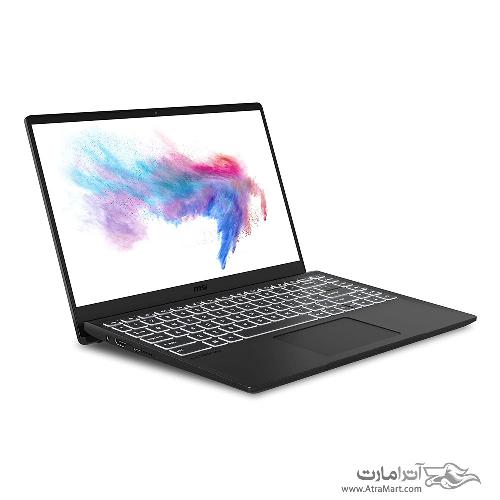 لپ تاپ ام اس آی مدل Modern 14 B10RBSW گرافیک 2 گیگابایت MSI Modern 14 B10RBSW Core i7 10510U 8GB 512GB SSD 2GB Full HD Laptop