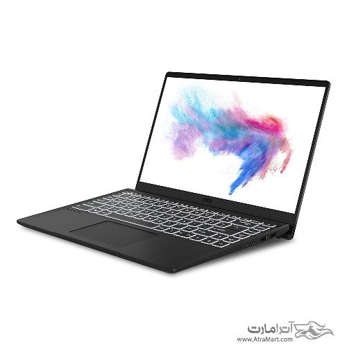 لپ تاپ ام اس آی مدل Modern 14 B10RBSW گرافیک 2 گیگابایت MSI Modern 14 B10RBSW Core i7 10510U 8GB 512GB SSD 2GB Full HD Laptop