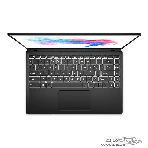 لپ تاپ ام اس آی مدل Modern 14 B10RBSW گرافیک 2 گیگابایت MSI Modern 14 B10RBSW Core i7 10510U 8GB 512GB SSD 2GB Full HD Laptop