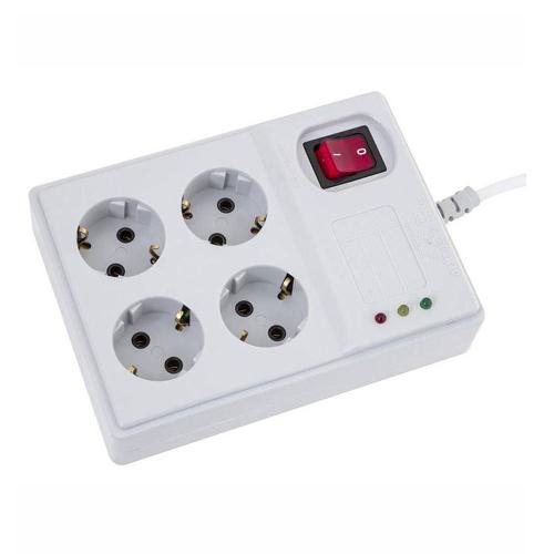 Part Electric voltage protector  with 5 meter cable and 4 grounded outlets