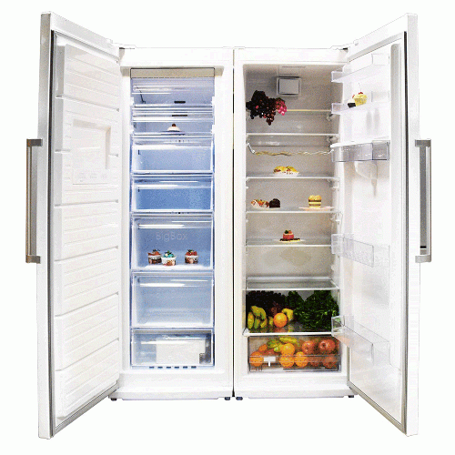 یخچال و فریزر دوقلو 40 فوت امرسان مدل دیاموند RH20D-FN20 Emersun  RH20D-FN20 Refrigerator