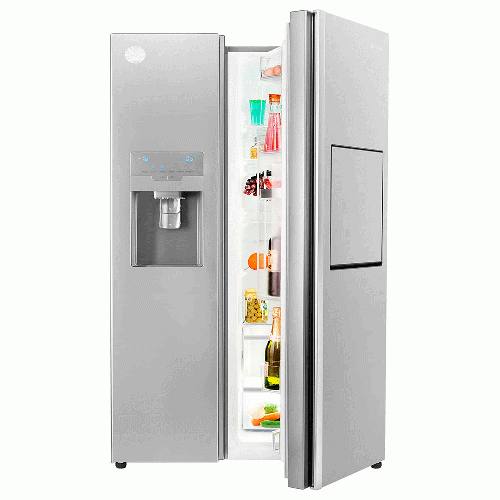 یخچال و فریزر ساید بای ساید 35 فوت اسنوا مدل SN8-2350SS Snowa SN8-2350SS Side By Side Refrigerator
