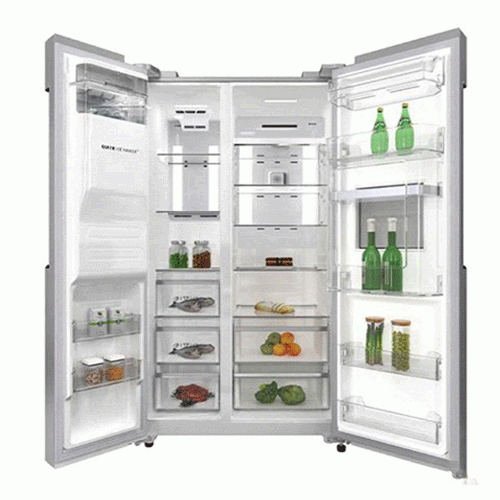 یخچال و فریزر ساید بای ساید 35 فوت اسنوا مدل SN8-2350SS Snowa SN8-2350SS Side By Side Refrigerator