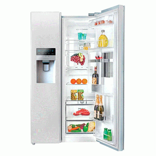 یخچال و فریزر ساید بای ساید 32 فوت اسنوا مدل S8-2322SS Snowa S8-2322SS Side By Side Refrigerator