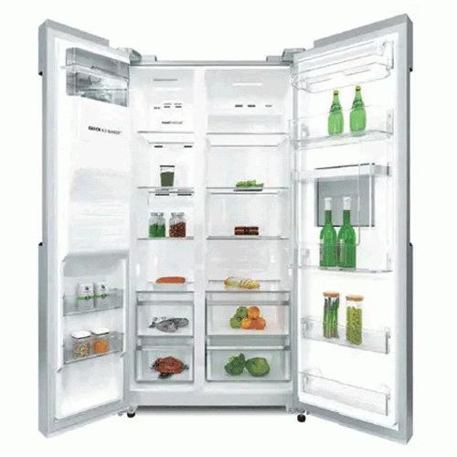 یخچال و فریزر ساید بای ساید 27 فوت اسنوا مدل SN8-2261SS SNOWA SN8-2261SS Side By Side Refrigerator