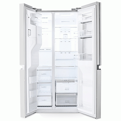 یخچال و فریزر ساید بای ساید 32 فوت دوو مدل D4S-0034MW Daewoo D4S-0034MW Side By Side Refrigerator