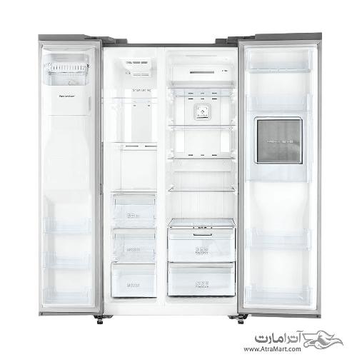 Daewoo D2S-0037SS Side By Side Refrigerator
