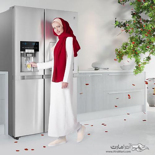 Daewoo D2S-0037SS Side By Side Refrigerator