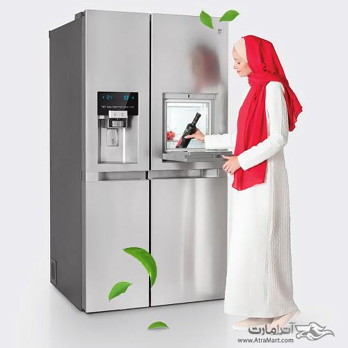 Daewoo D2S-0037SS Side By Side Refrigerator