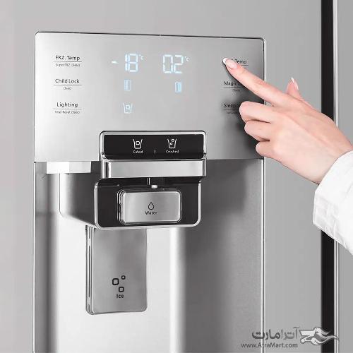 Daewoo D2S-0034SS Side By Side Refrigerator