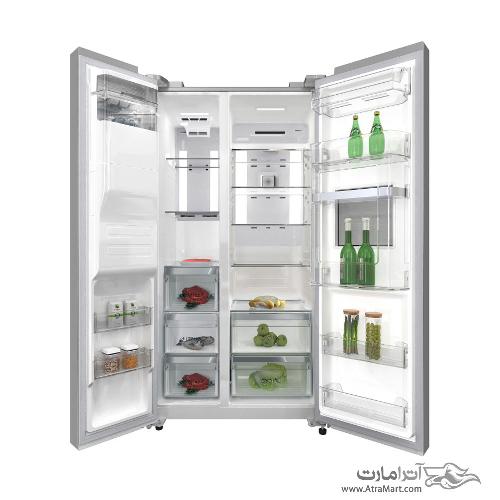 Daewoo D4S-3340SS Side By Side Refrigerator