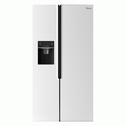 G Plus GSS-M7620BS Side By Side Refrigerator