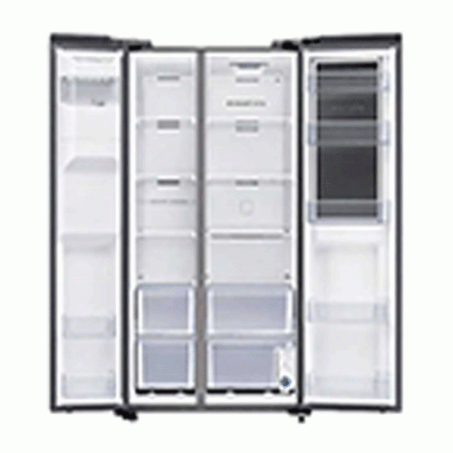 G Plus GSS-M7620BS Side By Side Refrigerator