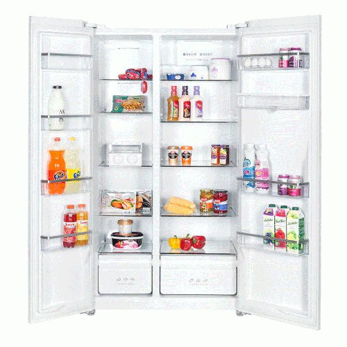 یخچال و فریزر ساید بای ساید 16 فوت ایکس ویژن مدل TS551-AWD/TS551-ASD X.Vision TS551-AWD/TS551-ASD Side By Side Refrigerator