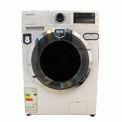 ماشین لباسشویی دوو مدل DWK-PRO85TT ظرفیت 8 کیلوگرم Daewoo DWK-PRO85TT Washing Machine 8 Kg