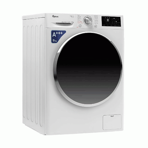 ماشین لباسشویی جی پلاس مدل GWM-L880W ظرفیت 8 کیلوگرم G Plus GWM-L880W Washing Machine 8 KG