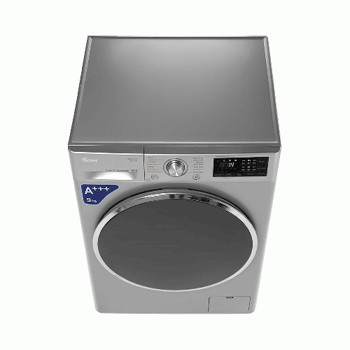 ماشین لباسشویی جی پلاس مدل GWM-L990SS ظرفیت 9 کیلوگرم G Plus GWM-L990SS Washing Machine 9 KG
