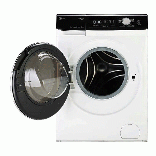 ماشین لباسشویی جی پلاس مدل GWM-K846W ظرفیت 8 کیلوگرم G Plus GWM-K846W Washing Machine 8KG
