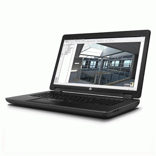 لپ تاپ دست دوم اچ پی ZBOOK 17 G1 گرافیک 1 گیگ HP ZBOOK 17 G1 core i7 4TH/Ram 8GB/256SSD/1GB/Laptop used