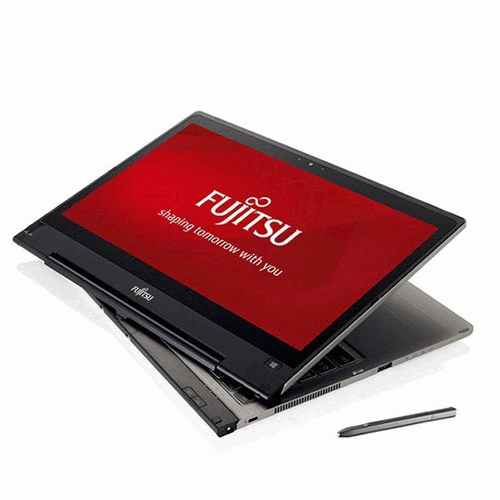لپ تاپ دست دوم فوجیتسو Q704 X360 گرافیک اینتل HD fujitsu E3450 core i7 4TH/Ram 8GB/256SSD/intel HD/Laptop used