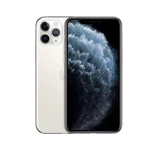 گوشی موبایل دست دوم اپل iphone 11 pro max ظرفیت 256 گیگ رنگ نقره ای Apple iphone 11 pro max - 256GB used