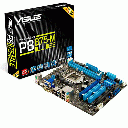 ASUS B75 Mlx Motherboard Used