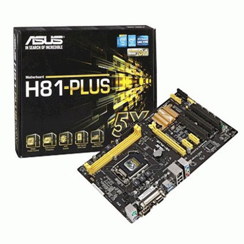 ASUS H81 plus Motherboard Used