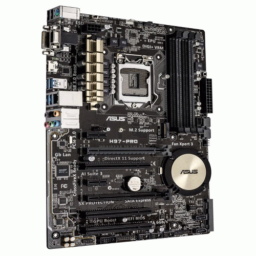 ASUS H97 PRO Motherboard Used
