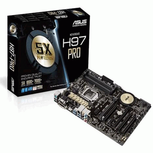 ASUS H97 PRO Motherboard Used