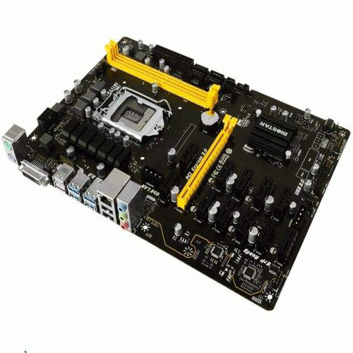 Biostar TB250-BTC PRO Motherboard Used