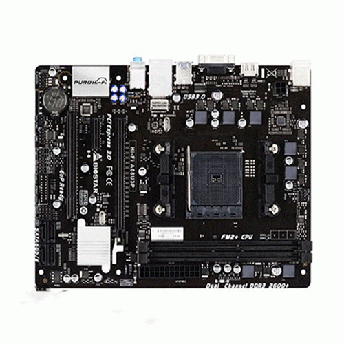 Biostar HI-FI A68U3P Motherboard Used