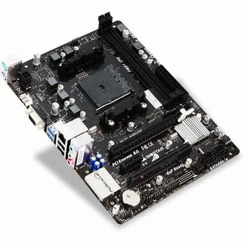 Biostar HI-FI A68U3P Motherboard Used