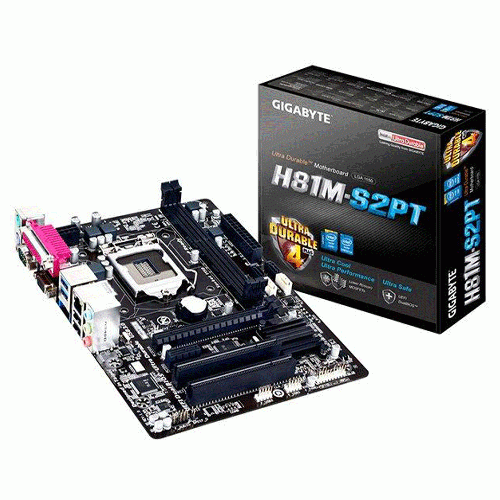 GIGABYTE H81-M Motherboard Used