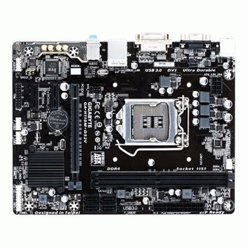 GIGABYTE H110_M Motherboard Used