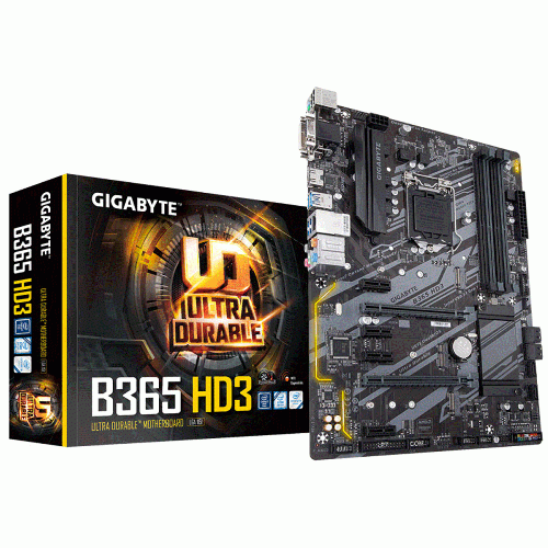 GIGABYTE B365 HD3 Motherboard Used
