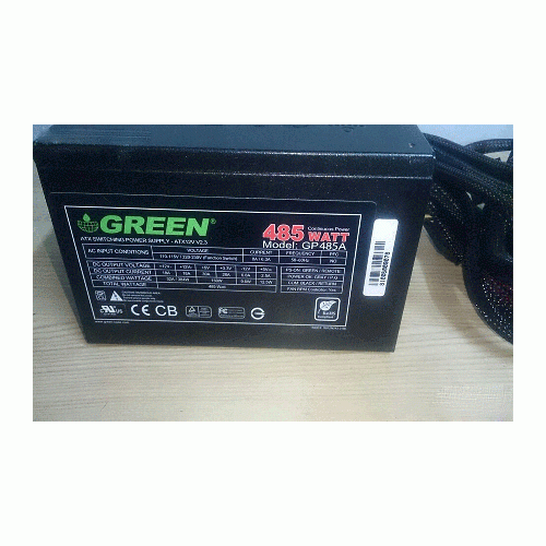 Green 485w A Power Used