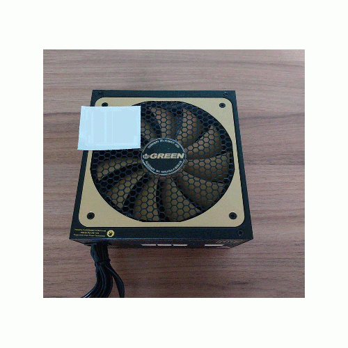 Green 500w B HP plus Power Used