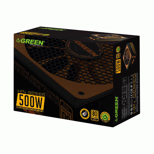 Green 500w B HP plus Power Used