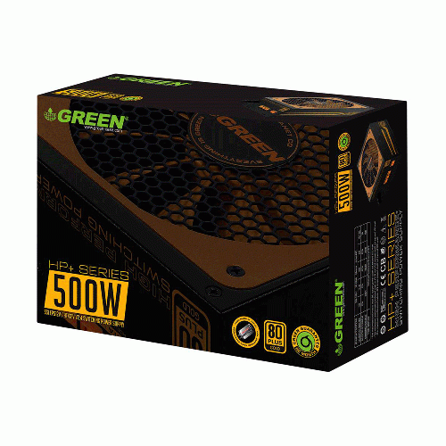 Green 500w B HP plus Power Used