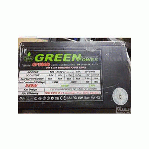 Green 580w B Power Used
