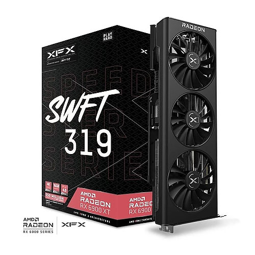 XFX Speedster SWFT 319 AMD Radeon™ RX 6900 XT CORE Gaming 16GB GDDR6 Graphics Card