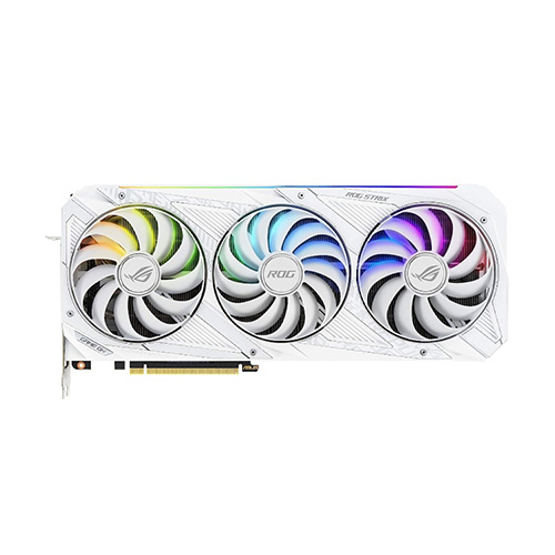 ASUS ROG STRIX RTX 3080 White OC Edition 10GB GDDR6X Graphics Card USED Box