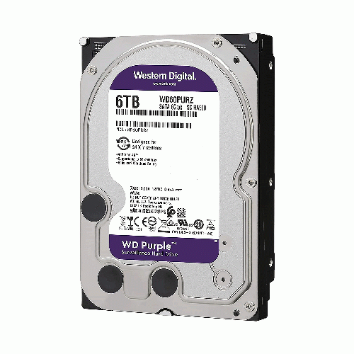 Purple wd60purz 6TB 64MB Cache Internal Hard Drive